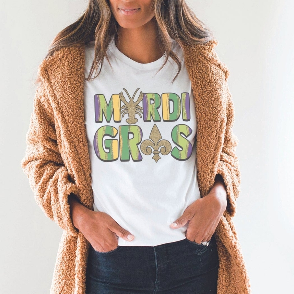 Mardi Gras Graphic Tee